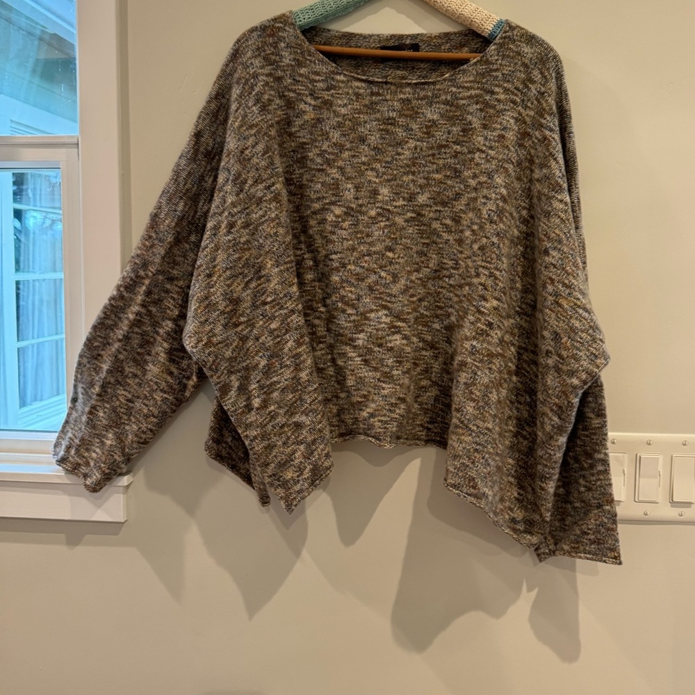 Eskandar A line bateau neck 100% cashmere sweater Scotland